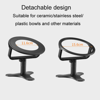 Adjustable Height Anti-Tip Pet High Stand Bowl