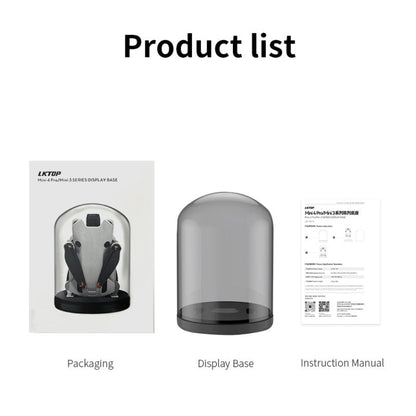 For DJI Mini 4 Pro / 3 / 3 Pro LKTOP Display Base Dustproof Display Stand