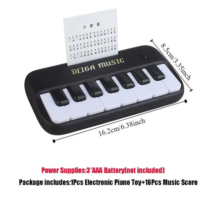 Kids Multifunction Electronic Piano Early Learning Music Piano Educational Toy For Boys And Girls Gift