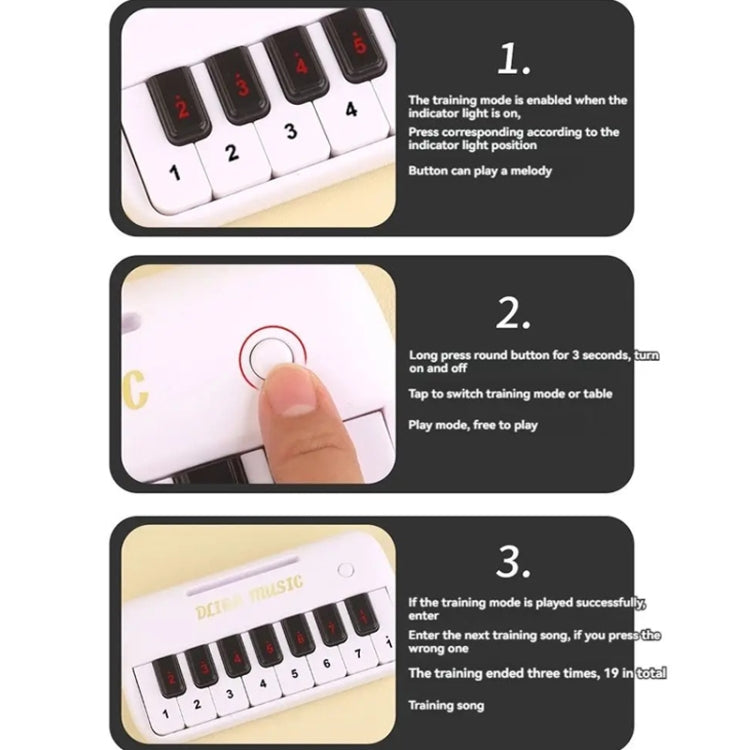 Kids Multifunction Electronic Piano Early Learning Music Piano Educational Toy For Boys And Girls Gift
