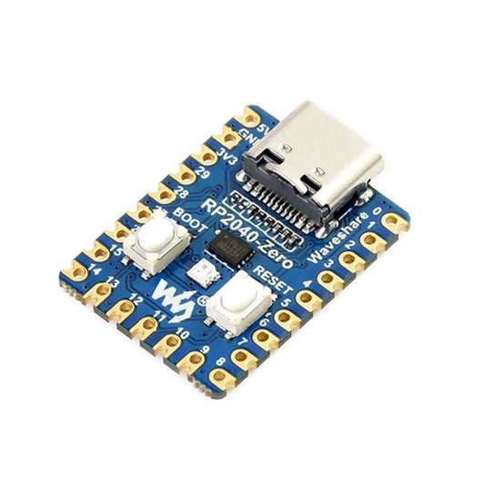 Waveshare Pico-Like MCU Board Based On Raspberry Pi RP2040, Zero, Zero-M