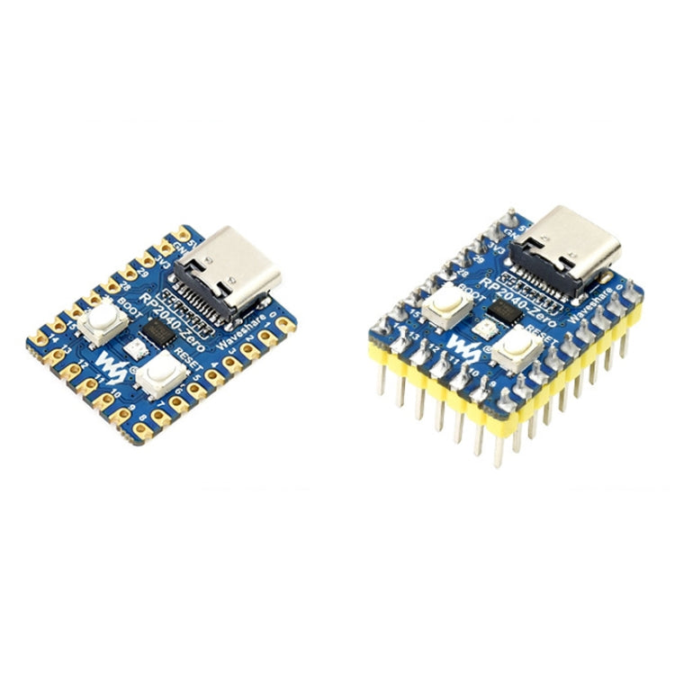 Waveshare Pico-Like MCU Board Based On Raspberry Pi RP2040, Zero, Zero-M
