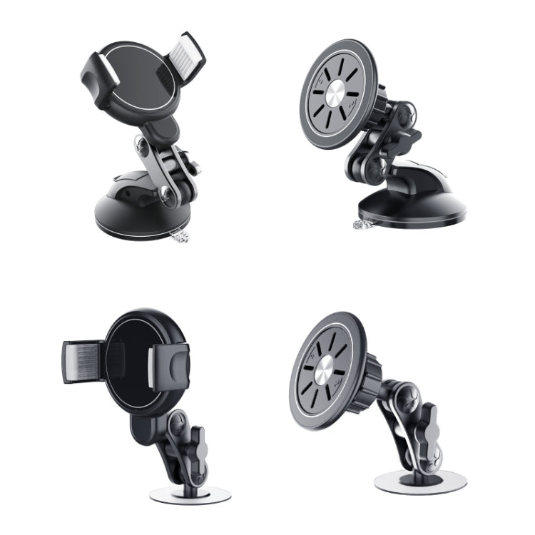 Central Control Instrument Panel Car Navigation Universal Phone Holder, X24-6 Clip Suction Cup, X24-6A Magnet Suction Cup