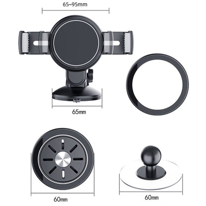 Central Control Instrument Panel Car Navigation Universal Phone Holder, X24-6 Clip Suction Cup, X24-6A Magnet Suction Cup