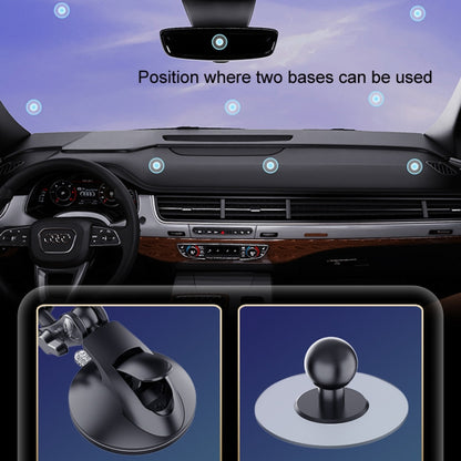 Central Control Instrument Panel Car Navigation Universal Phone Holder, X24-6 Clip Suction Cup, X24-6A Magnet Suction Cup