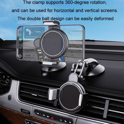 Central Control Instrument Panel Car Navigation Universal Phone Holder, X24-6 Clip Suction Cup, X24-6A Magnet Suction Cup