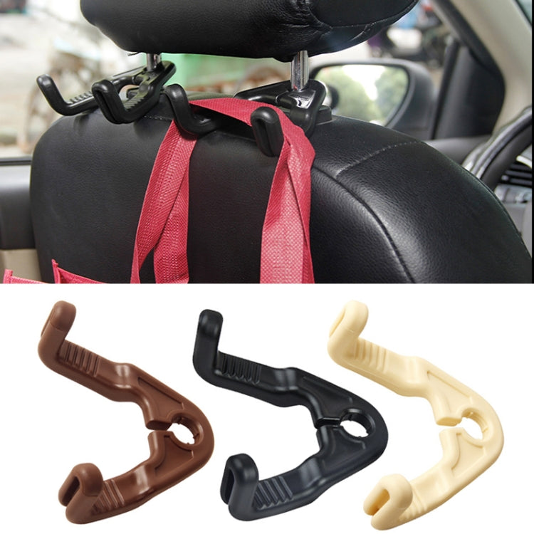 1pair Hidden Car Headrest Storage Hooks Car Seat Hook