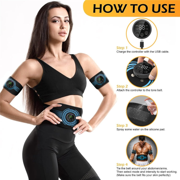 EMS Muscle Stimulator Home Fitness Training Slimming Body Shaper, Ab Band, Ab Band+ 2 Armbands, Ab Band+2 Arm Bamds+2 Legbands, 2 Armbands, 2 Legbands