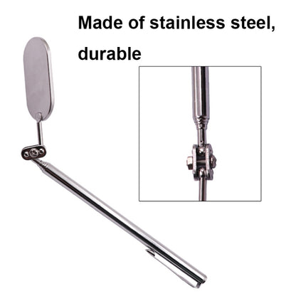 Car Universal Folding Telescopic Inspection Mirror Underbody Inspection Endoscope, Oval