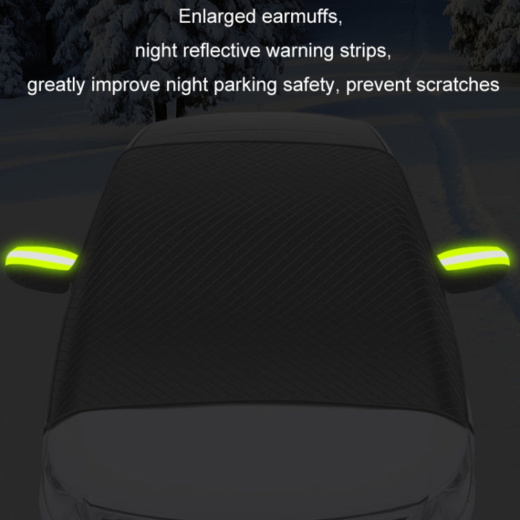 Car Magnetic Front Sunscreen Waterproof Thick Snow Shield