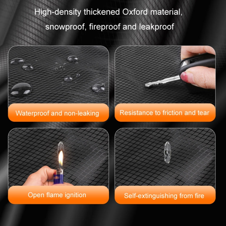 Car Magnetic Front Sunscreen Waterproof Thick Snow Shield