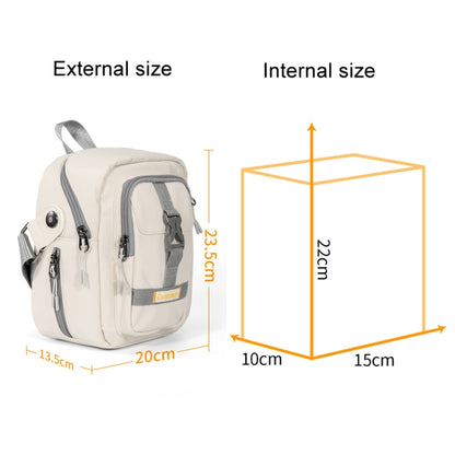 Cwatcun D155 Shoulder Casual Microslr Camera Storage Bag Lightweight Digital Photography Bag, D155