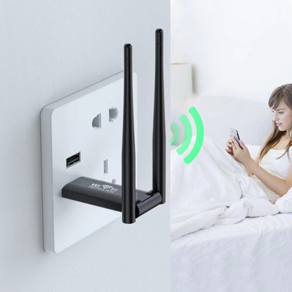 USB Powered WiFi Signal Amplifier Through Wall Wireless Router Extension, USB Powered