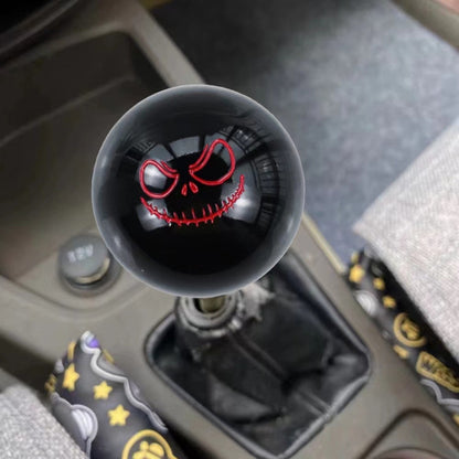 Car Modification Ghost Face Sphere Manual Shift Header