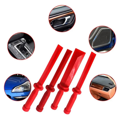 Multi-function Scraper Automobile Tire Sticky Block Removal Tool Tire Repair Scraper, 4pcs /Set Scraper