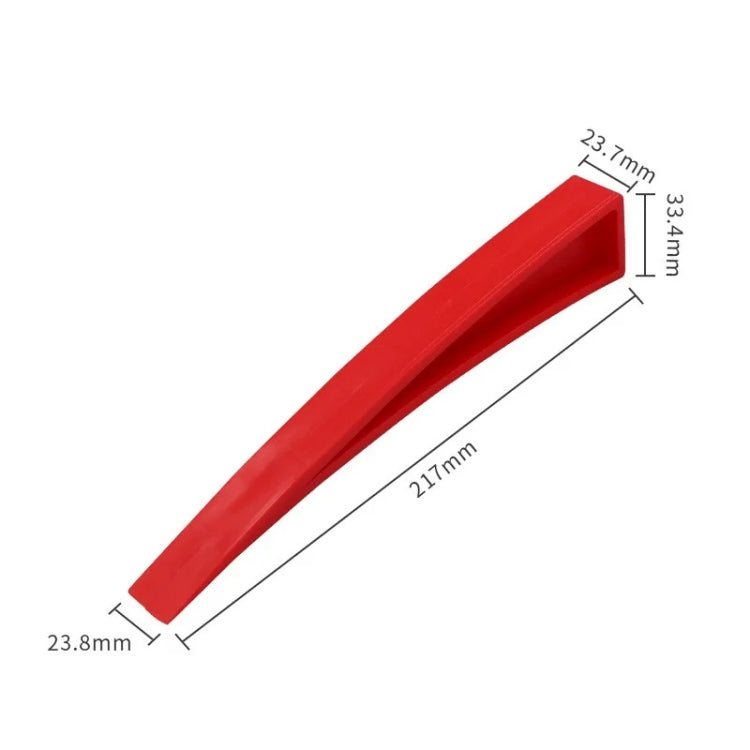 2pcs Car Dent Repair Tool Door Support Clip Door Bump Leveling Screwdriver, Red, Green