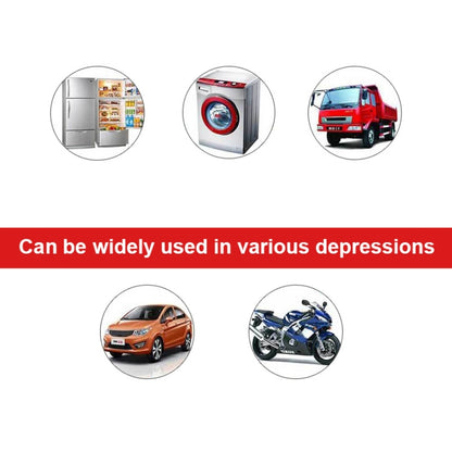 2pcs Car Dent Repair Tool Door Support Clip Door Bump Leveling Screwdriver, Red, Green