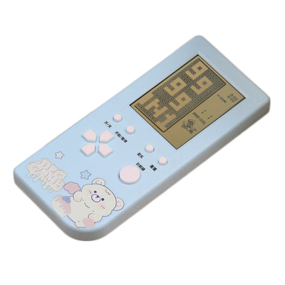 4.1 Inch Cartoon Big Screen Handheld Electronic Game Machine Kids Game Console Toy, Vertical Pink, Vertical Beige, Vertical Blue, Horizontal Pink, Horizontal Beige, Horizontal Blue