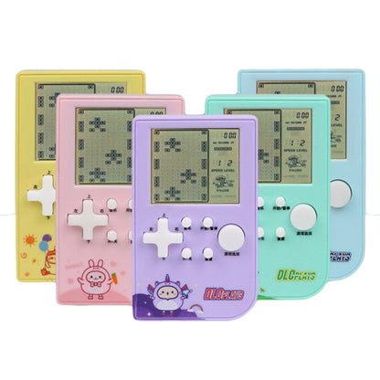 Classic Handheld Game Machine Kids Game Console Toy Educational Building Block Game Toy
