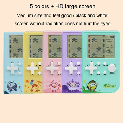 Classic Handheld Game Machine Kids Game Console Toy Educational Building Block Game Toy