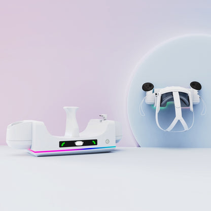 iplay Universal VR Storage Rack Charging Wall Mount with RGB Lighting, HBV-Q18