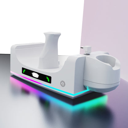iplay Universal VR Storage Rack Charging Wall Mount with RGB Lighting, HBV-Q18