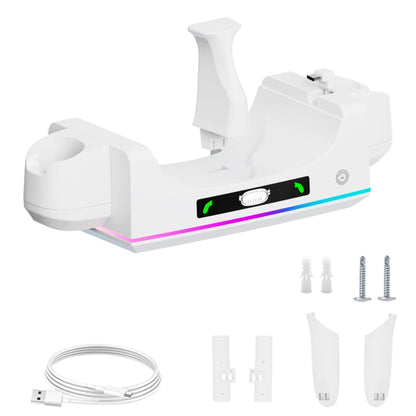 iplay Universal VR Storage Rack Charging Wall Mount with RGB Lighting, HBV-Q18