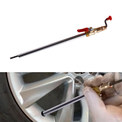Car Tire Hand-crank Fast Inflation Rod Universal Air Filling Rod, Without Meter, With Meter