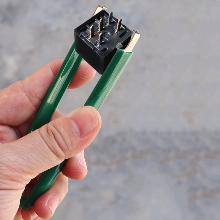 2pcs /Pack Automotive Plug-in Extraction Tweezers Automotive Repair Tool Pliers