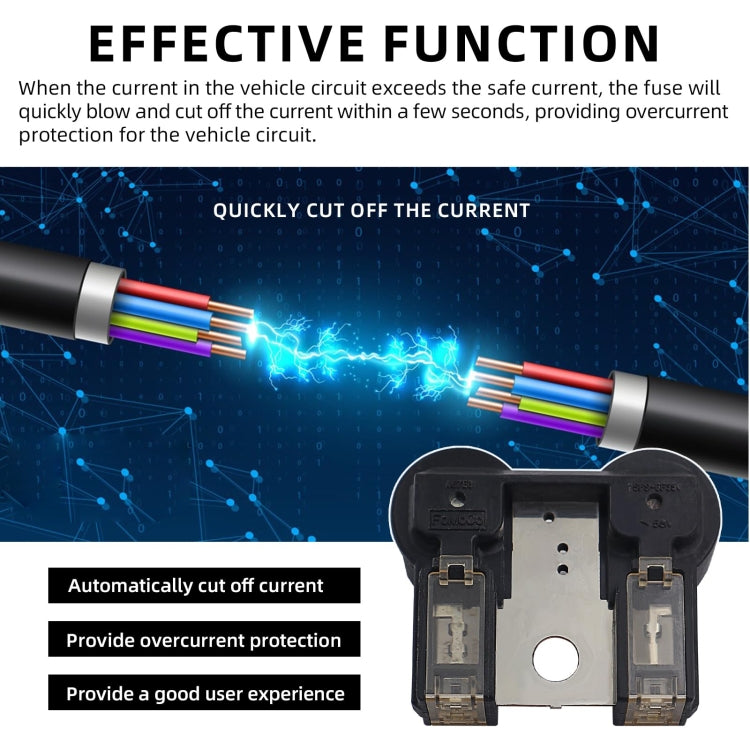 For Ford F-150 Raptor / Lincoln AL3Z-14526-AA Bipolar Fuse Battery Terminal, 120/200A, 125/250A