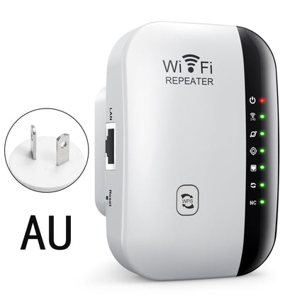 300Mbps Wireless WIFI Repeater 2.4G Route Signal Amplifier 7 Lights Version, US Plug, EU Plug, UK Plug, AU Plug