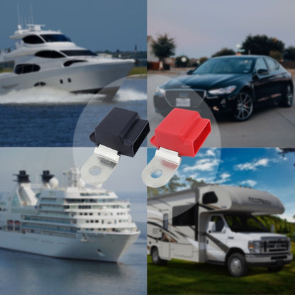 RV Yacht Industrial Distribution Box Copper Battery Terminal, One, Two With Terminal