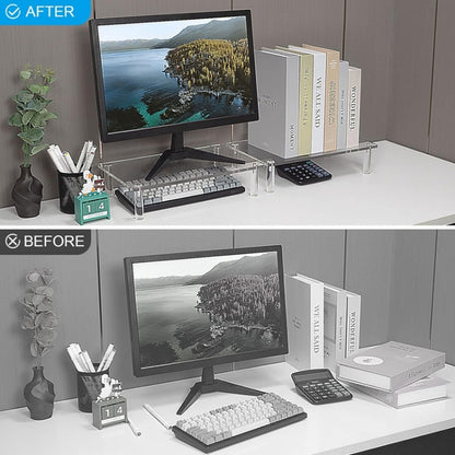 Desktop Acrylic Laptop / Printer Raised Stand, YX136