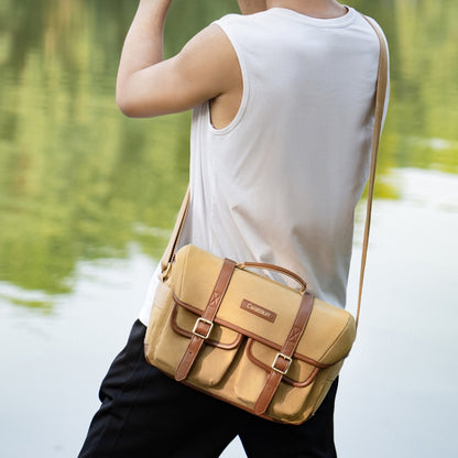 Vintage Camera Bag Crossbody Canvas Digital Bag, Cwatcun D146 Small, Cwatcun D146 Medium, Cwatcun D146 Large