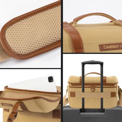 Vintage Camera Bag Crossbody Canvas Digital Bag, Cwatcun D146 Small, Cwatcun D146 Medium, Cwatcun D146 Large