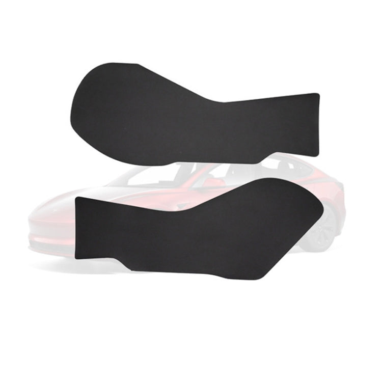 For Tesla Center Console Side Anti-kick Protective Pad, For 2024 Model 3 Driver Passenger Inner Side TPE, For 2024 Model 3 Driver Passenger Inner Side Leather, For 2024 Model 3 Rear Row TPE, For Model 3 Center Console Sides TPE