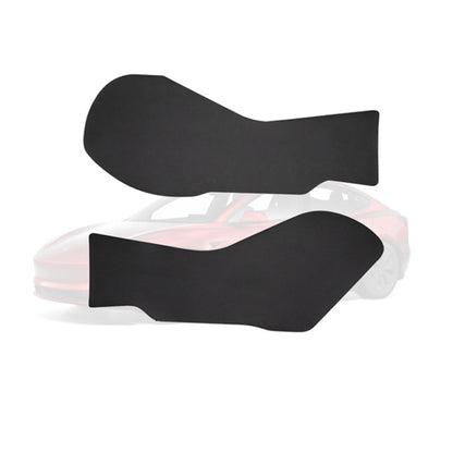 For Tesla Center Console Side Anti-kick Protective Pad, For 2024 Model 3 Driver Passenger Inner Side TPE, For 2024 Model 3 Driver Passenger Inner Side Leather, For 2024 Model 3 Rear Row TPE, For Model 3 Center Console Sides TPE