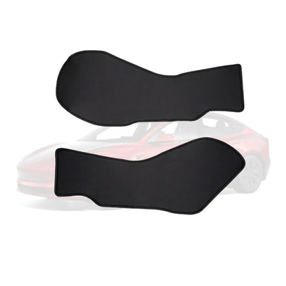 For Tesla Center Console Side Anti-kick Protective Pad, For 2024 Model 3 Driver Passenger Inner Side TPE, For 2024 Model 3 Driver Passenger Inner Side Leather, For 2024 Model 3 Rear Row TPE, For Model 3 Center Console Sides TPE