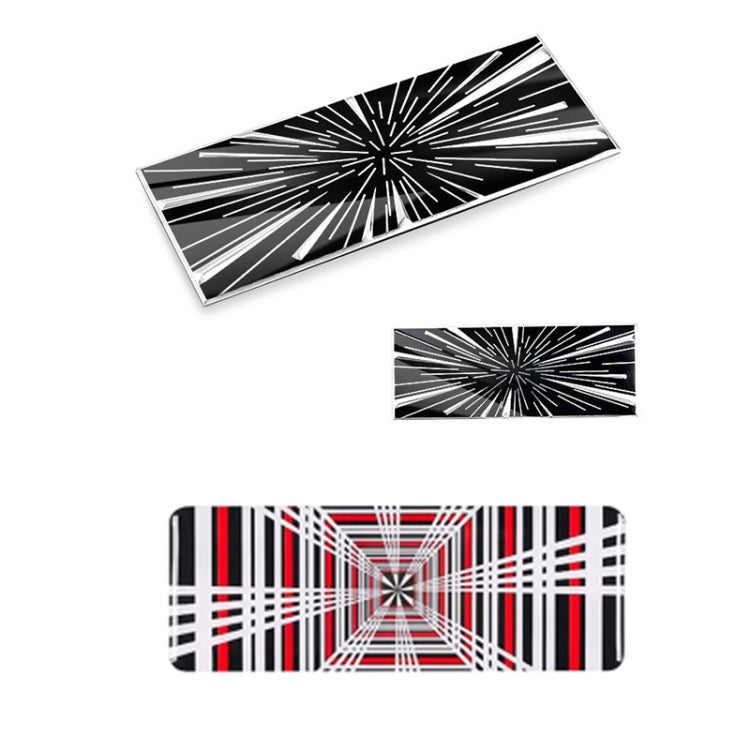 Car Sports Style Decoration Tail Label, Time Tunnel Label Metal