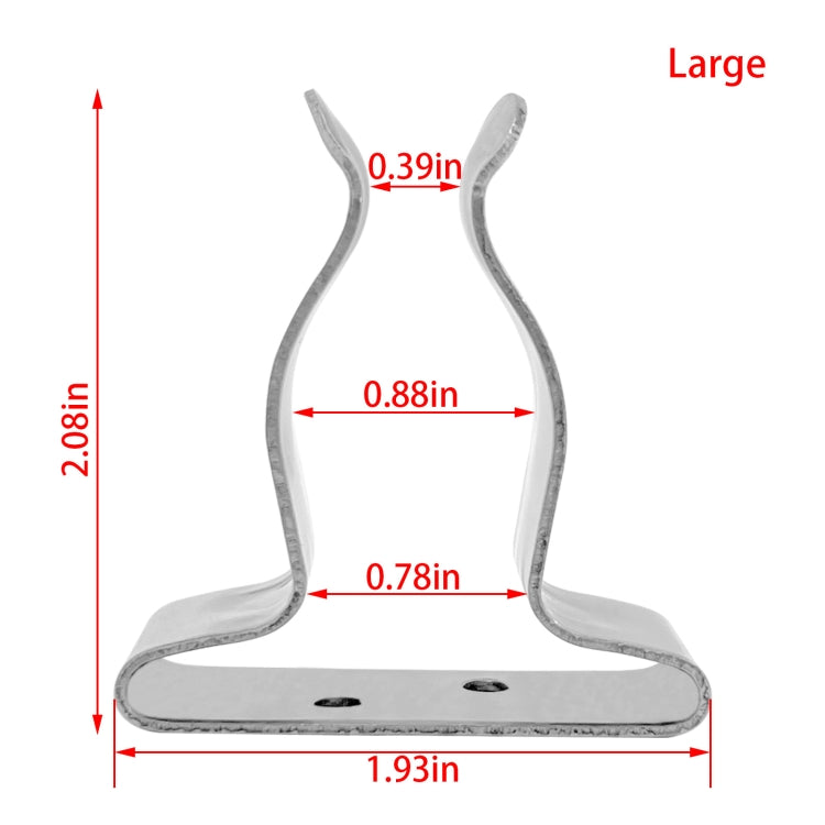 Stainless Steel 304 Paddle Fixing Spring Bracket