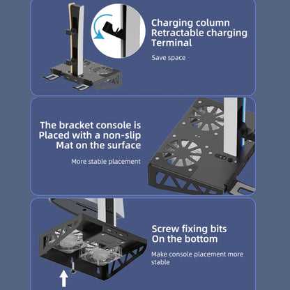 For PS5 Slim / PS5 iplay HBP-545 Wall Mount Charging Bracket, HBP-545