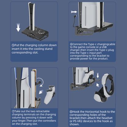 For PS5 Slim / PS5 iplay HBP-545 Wall Mount Charging Bracket, HBP-545