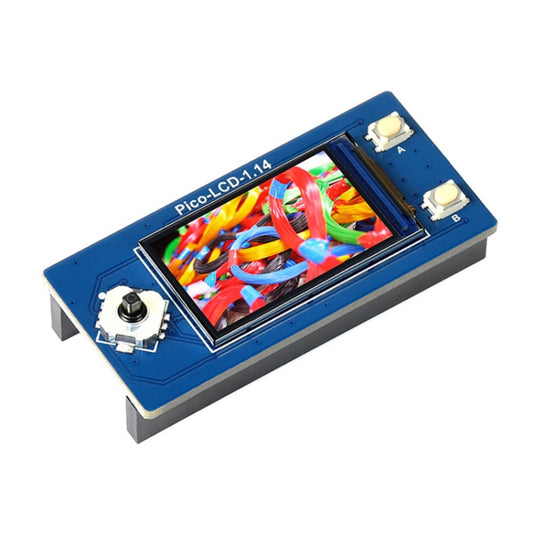 Waveshare 19340 For Raspberry Pi Pico 1.14inch 65K Colors LCD Display Module, 1.14inch LCD