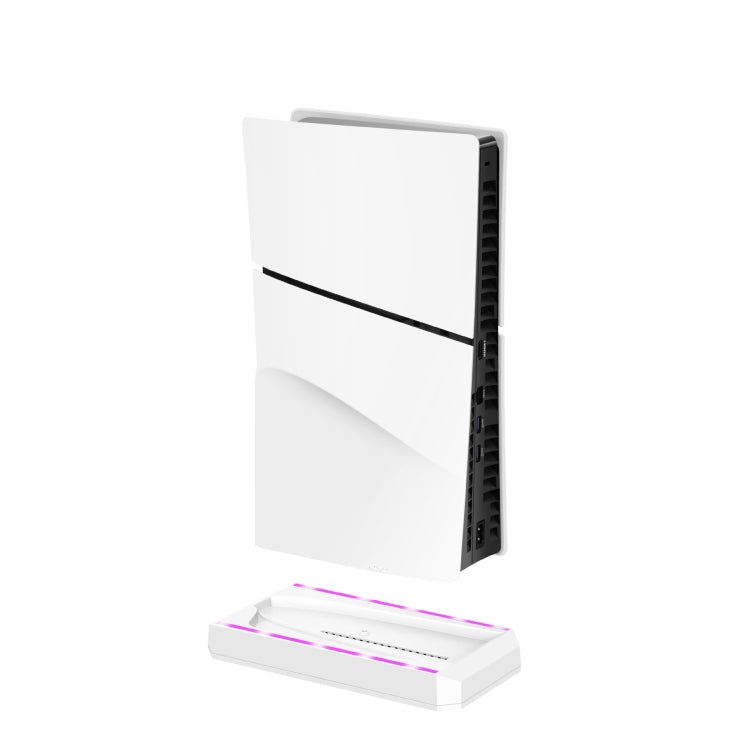 For PS5 Slim Console Wall-mounted Storage Rack With 3 USB2.0 Ports, Wall-mounted  Rack