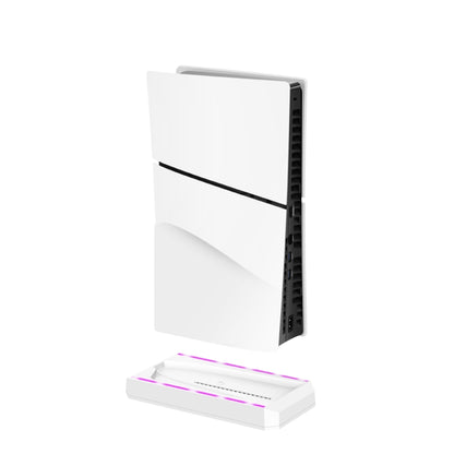 For PS5 Slim Console Wall-mounted Storage Rack With 3 USB2.0 Ports, Wall-mounted  Rack