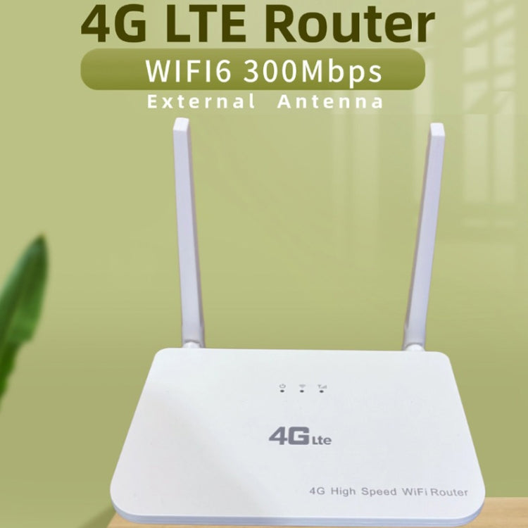 4G CPE Wireless Plug-In Mobile Routing WiFi6 Wire Hotspot, EU Plug, CP106-2