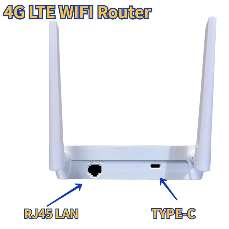 4G CPE Wireless Plug-In Mobile Routing WiFi6 Wire Hotspot, EU Plug, CP106-2