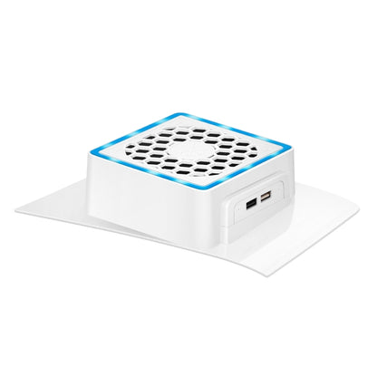 For PS5 Slim Console Side-mounted Cooling Fan RGB Radiator, For PS5 Slim