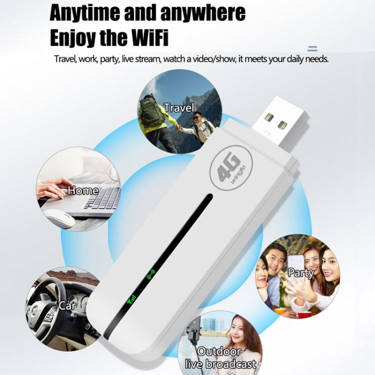 4G WiFi Dongle USB Plug-In Router Mobile Hotspot, Asian Version U5-5M, Eurasian Version U5-EU, Asian Version U8-5M, Eurasian Version U8-EU