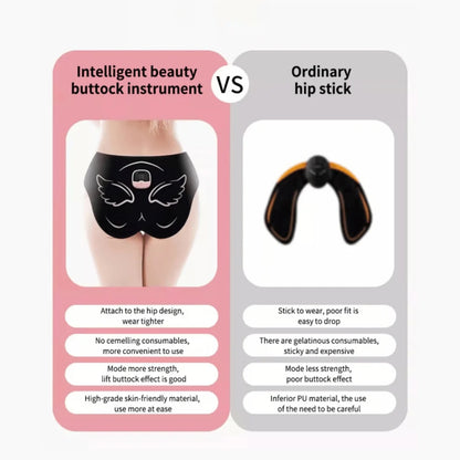 EMS Buttocks Beauty Instrument Buttocks Massage Patch, Without Remote Control Orange, With Remote Orange, With Remote & Extension Strap Orange, With Remote Pink, With Remote & Extension Strap Pink